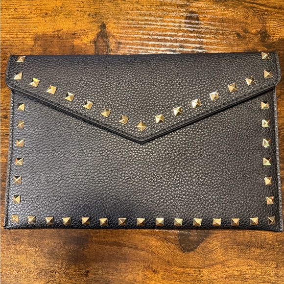 Badgley Mischka Card Holder and Studded Bag BUNDLE. New - Picture 2 of 6